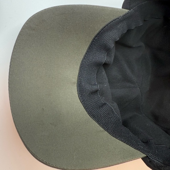 Eddie Bauer Hat Men's Green Insulated Goose Down Ear Cover Gorp Hiking Camping - Picture 13 of 15